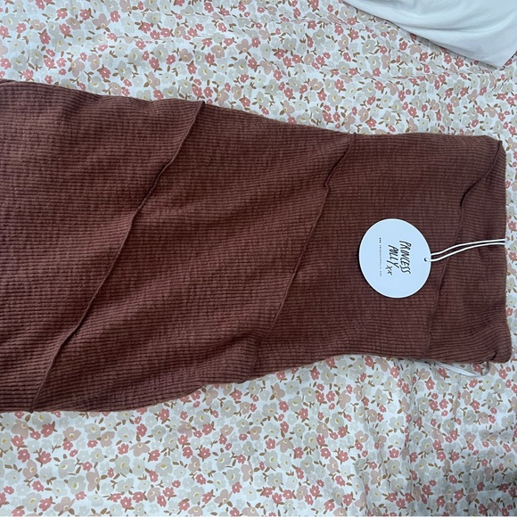 Princess Polly Oscar brown mini dress - Picture 2 of 2